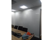Parede revestida com Coverglass Branco
